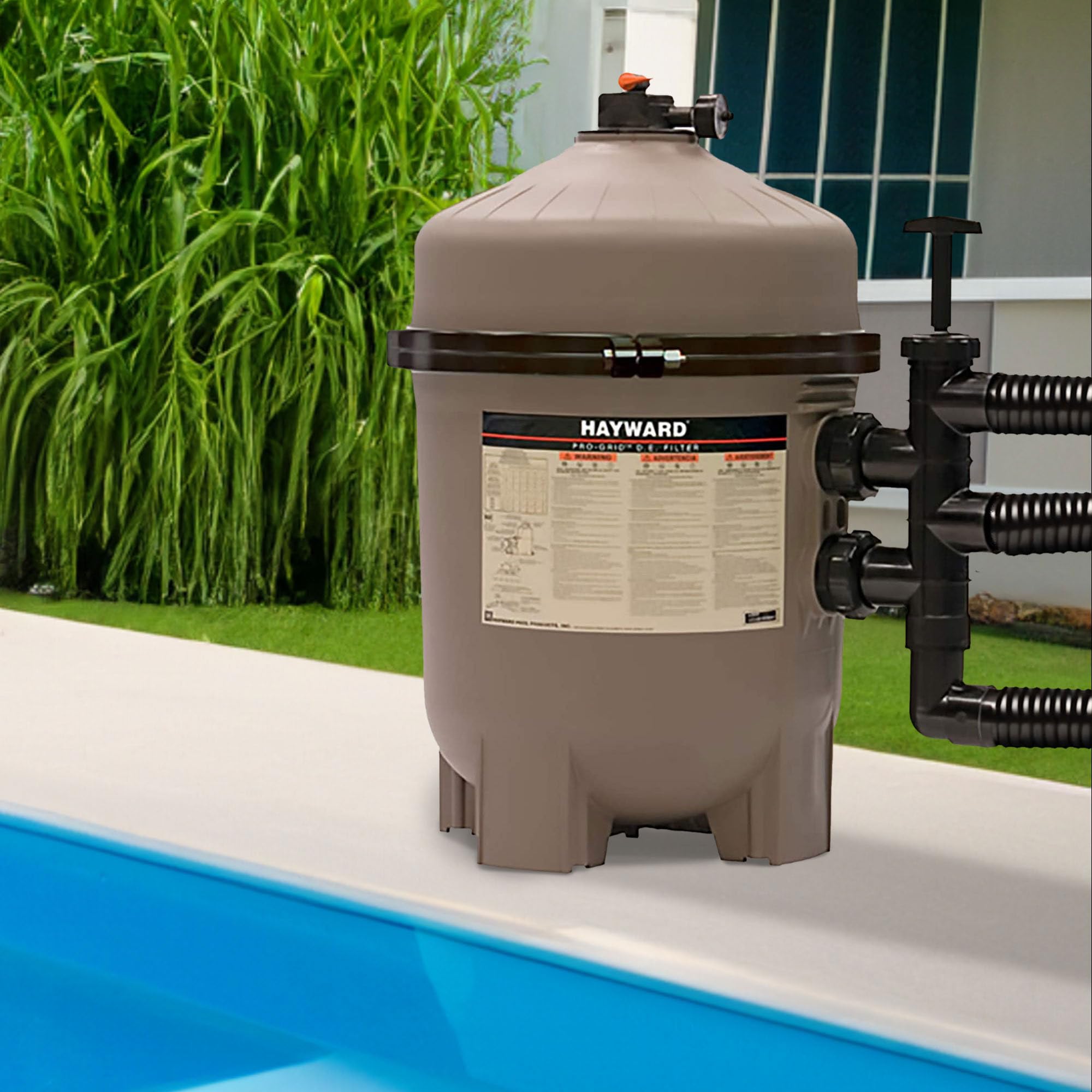 Hayward W3DE6020 ProGrid Diatomaceous Earth DE Pool Filter for In-Ground Pools, 60 Sq. Ft.
