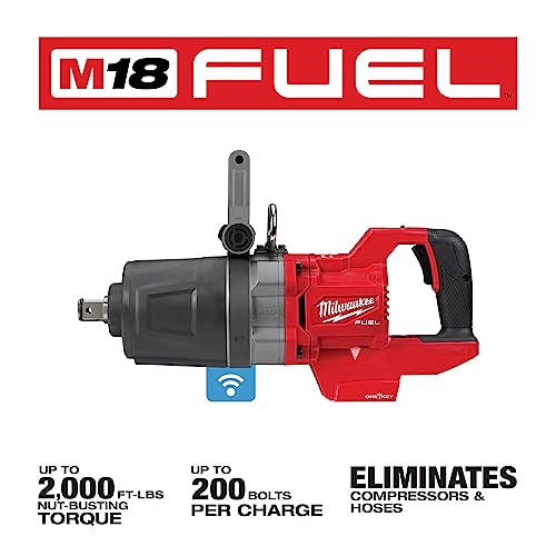 Milwaukee 2868-20 M18 FUEL 1 in. D-Handle High Torque Impact Wrench TOOL ONLY